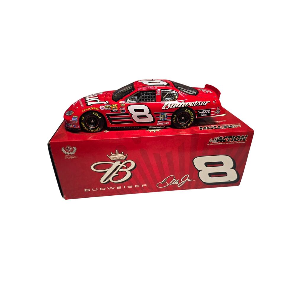 2004 Dale Earnhardt Jr #8 Budweiser Monte Carlo GM Dealers 1:24 Boxed